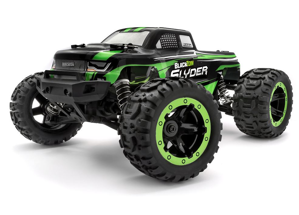 BlackZon Slyder 1/16th RTR 4WD Electric Monster Truck RTR Green
