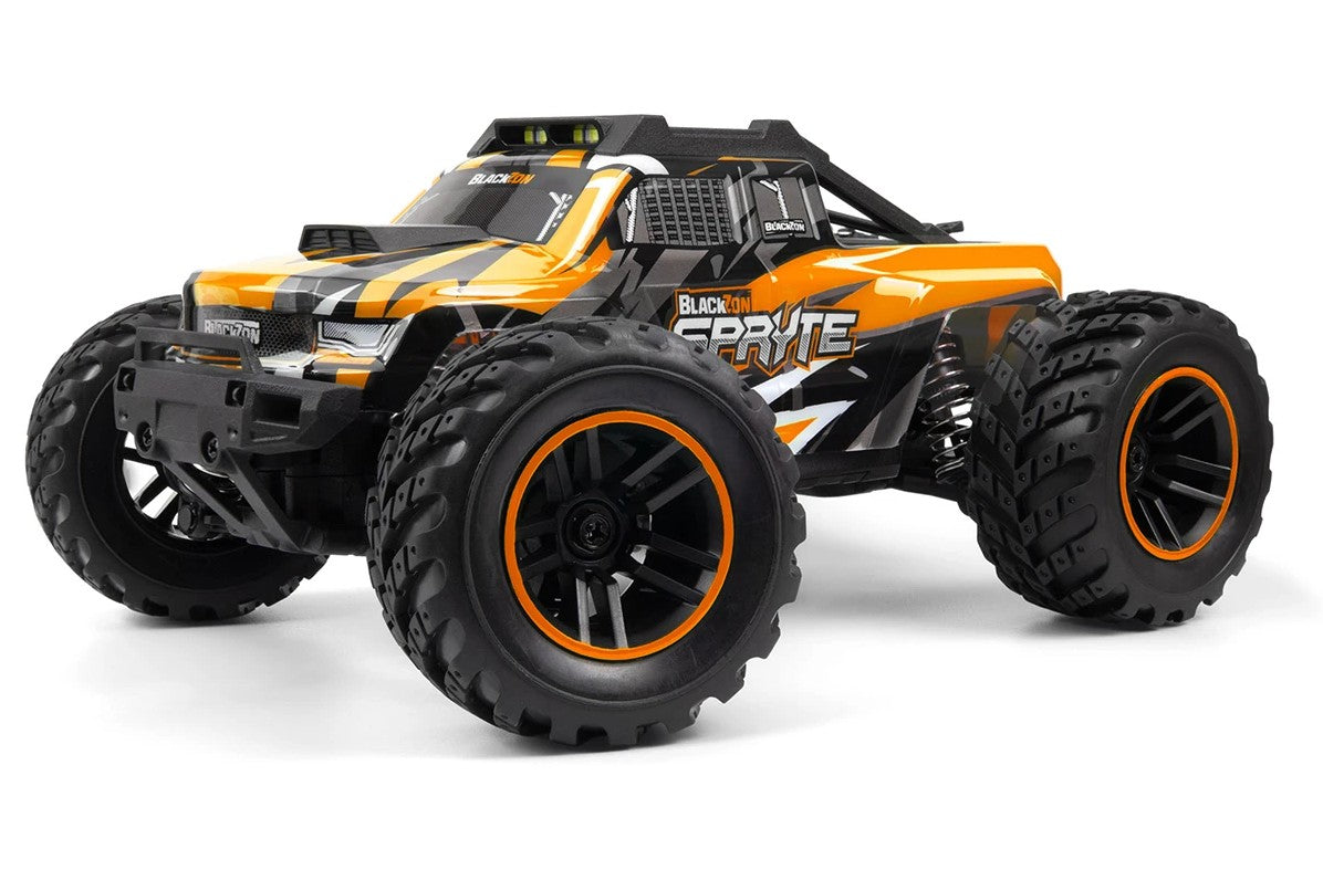 BlackZon Spryte MT 1/20 Scale 4WD Electric Monster Truck RTR (Orange) - 540303