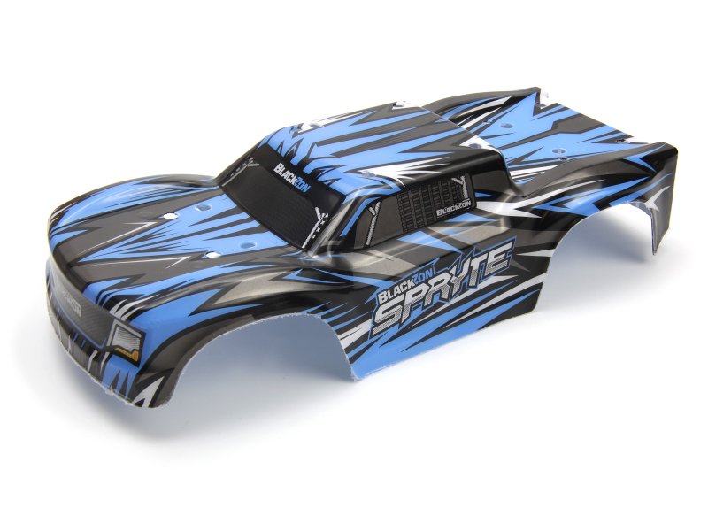 BlackZon Spryte ST Pre-Painted Body Shell - Blue - 540347