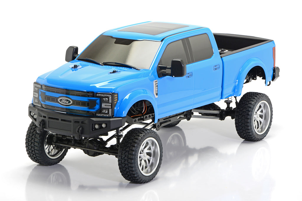 CEN Racing Ford F-250 KG1 Edition Lifted 1/10 Scale 4WD RTR RC Truck with RGB LED Lights - Daytona Blue OEM Part 8992