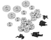 CEN F450 CNC Aluminum Adjustable Wheel Hub Set (4) American Force & KG1 Wheel