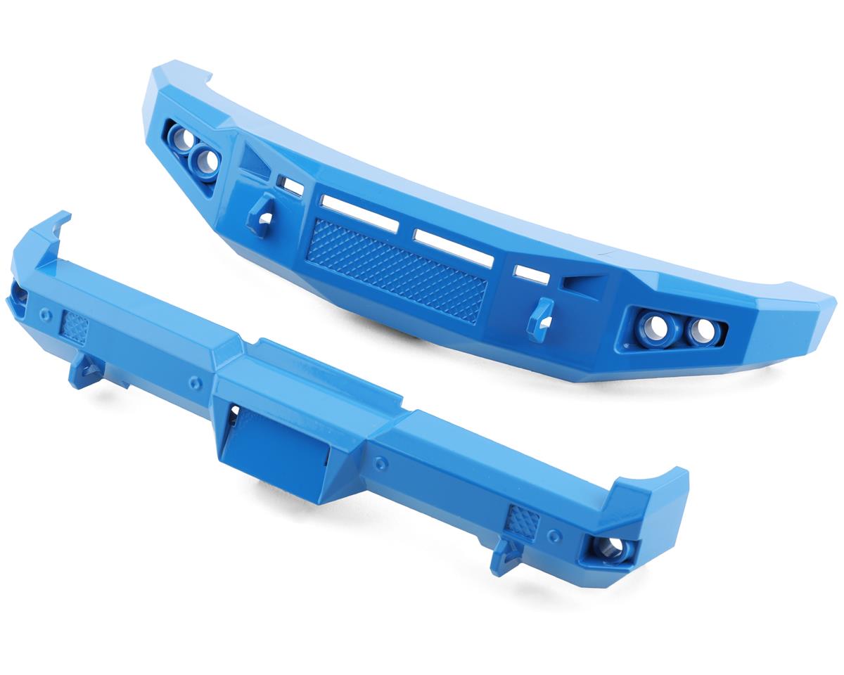 CEN Racing KAOS Daytona Blue Front & Rear Bumper Set - Ford F-250 / F-450 1/10 Scale Optional Part CKD0490
