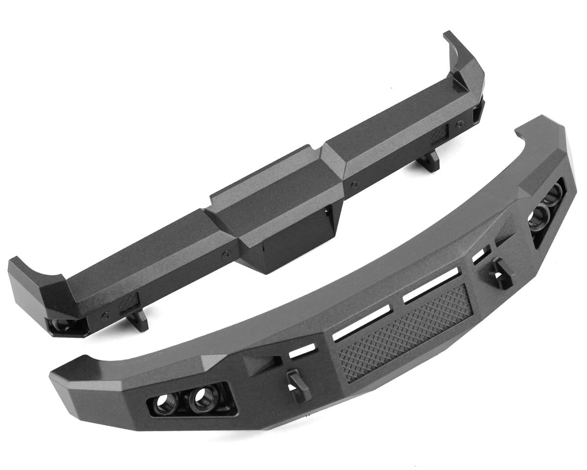 CEN Racing Grey Titanium Front & Rear Bumper Set - Ford F-250 / F-450 1/10 Scale Optional Part CKD0494