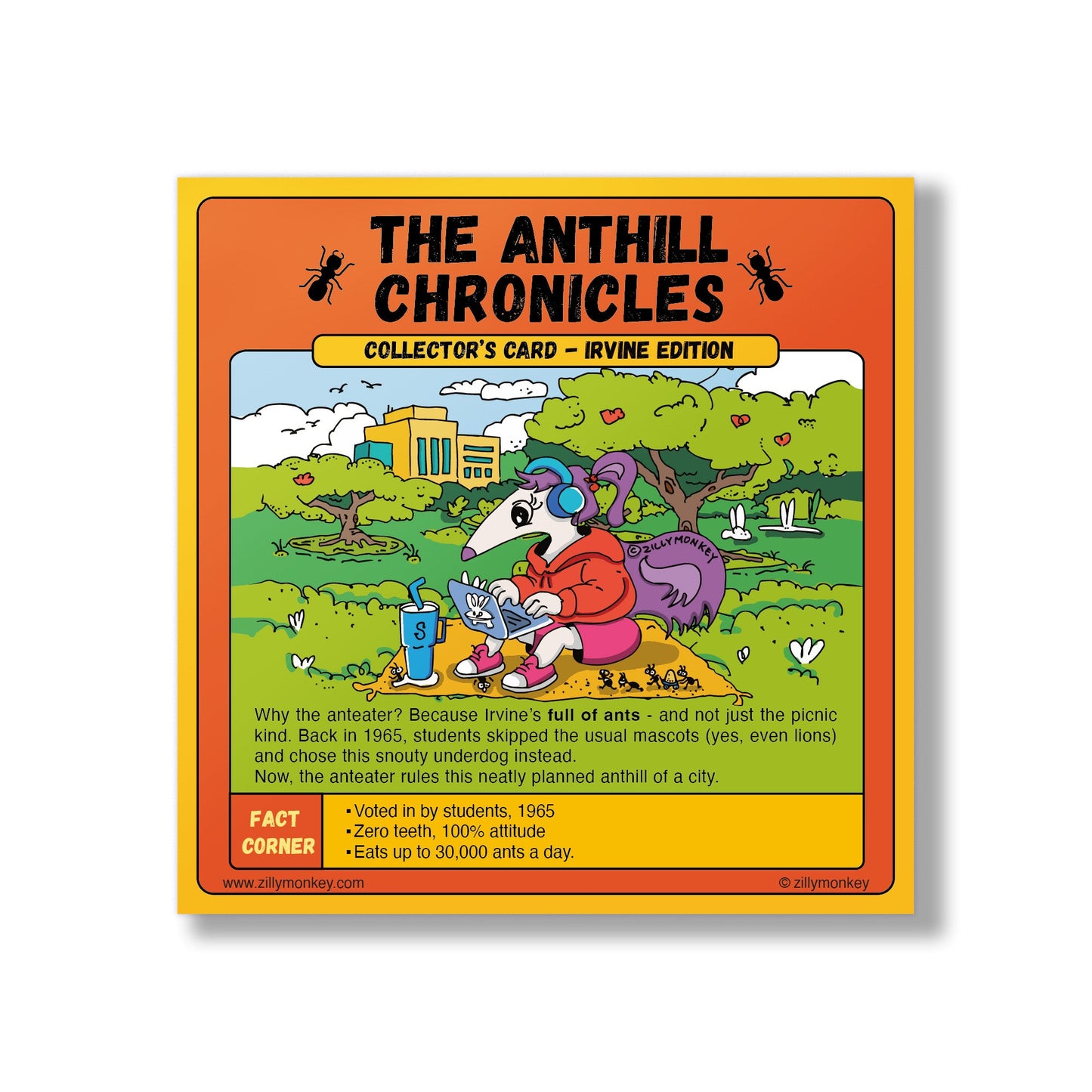 ZillyTales Coaster - The Anthill Chronicles, Irvine