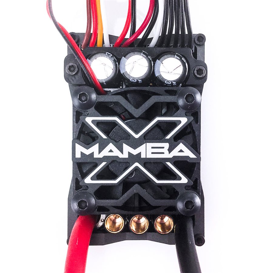 Castle Creations Mamba X Waterproof Sensored Brushless ESC for 1/10 Scale