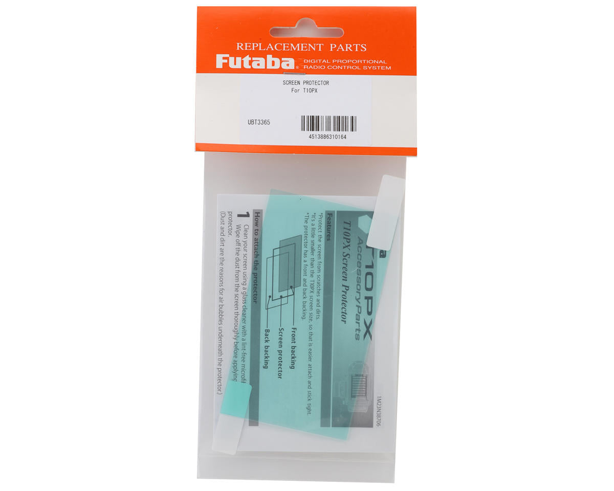 Futaba T10PX LCD Screen Protection Sheet | Clear Display Protector Film