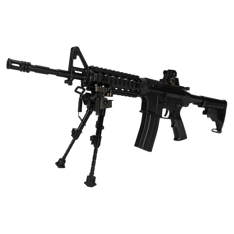 GoatGuns Mini AR Bipod for AR15 / M4 Models "” Die-Cast Metal