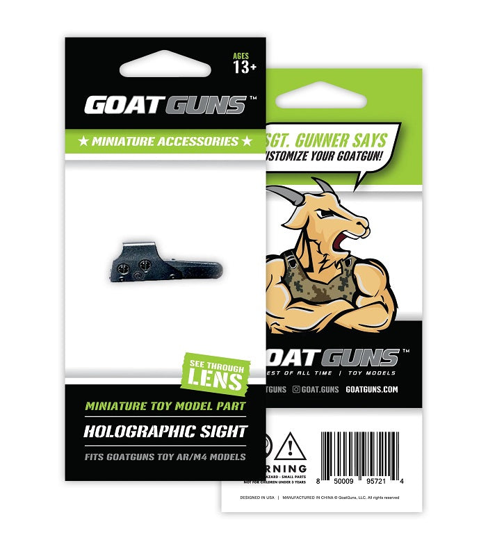 GoatGuns Diecast Miniature Holographic Sight for AR/M4 Models