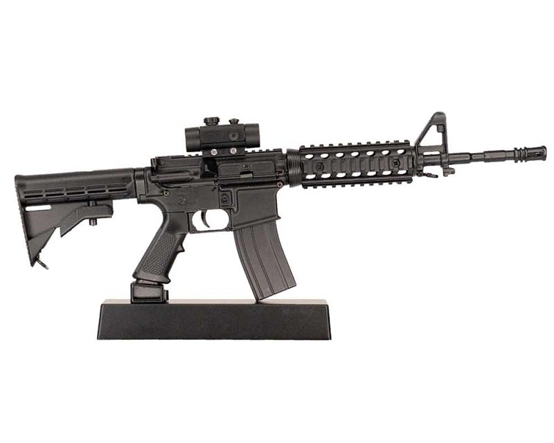 GoatGuns Diecast Mini Red Dot Scope for AR15 Base Models