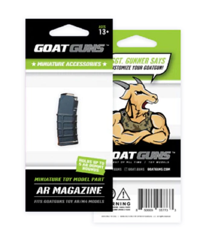 GoatGuns Diecast Mini Anti-Slip Grip Magazine for AR15/M4 Models