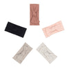 Rosewood Set - Cable Knit Knotted Headbands - 5 Pack