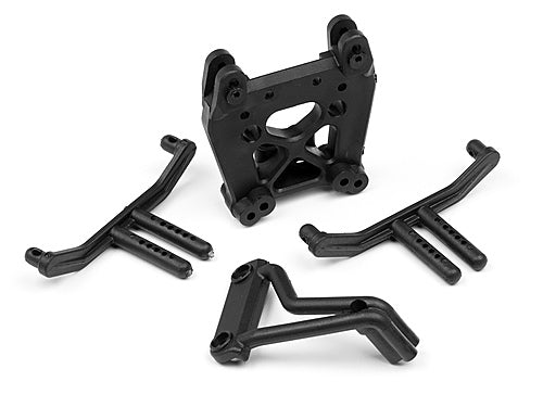 HPI Racing Shock Tower, Body Mount & Roll Bar Set for Savage XS