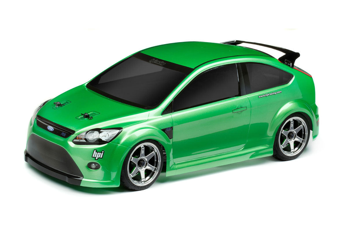 HPI Racing Ford Focus RS Clear Body Shell 200mm for 1/10 Scale Touring Cars