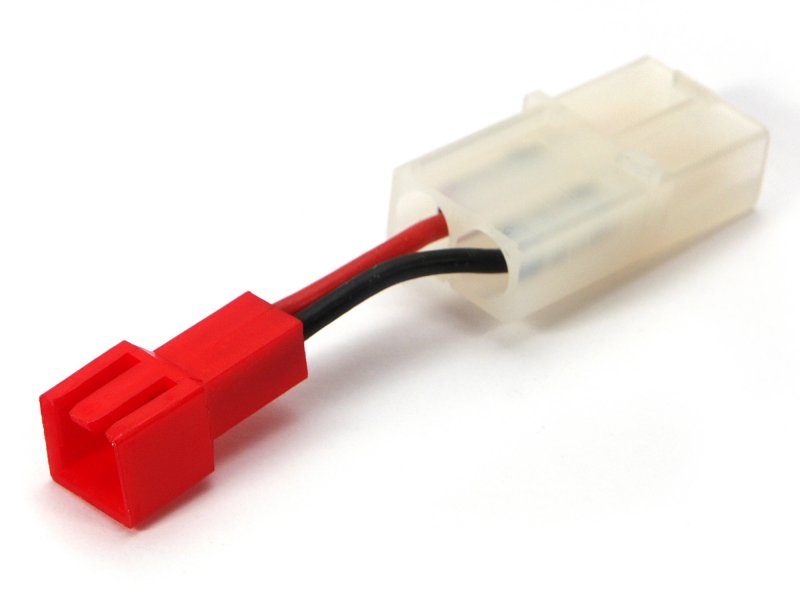 HPI Racing Tamiya Plug to Mini Plug Connector – Micro RS4 Battery Adapter