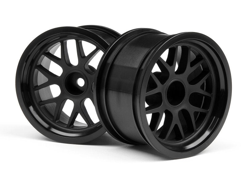 HPI Racing BBS Spoke Wheel Black 48x31mm 9mm Offset (2pcs) – 1/10 Touring