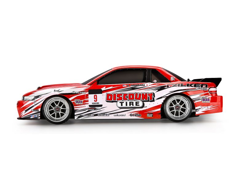 HPI Racing Nissan S13 Clear Body Shell 200mm – E10 Drift Custom Paint Body
