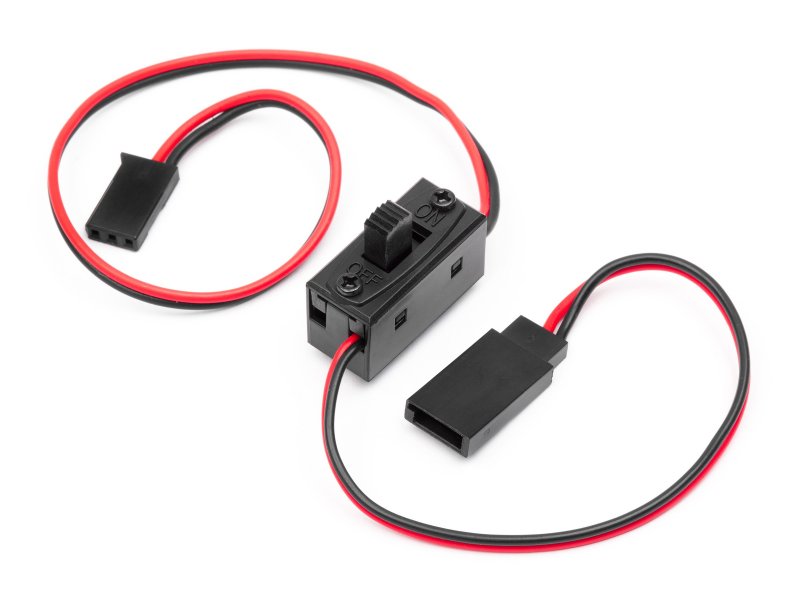 HPI Racing Receiver and Ignition Switch – Replacement Electronics for Savage XL