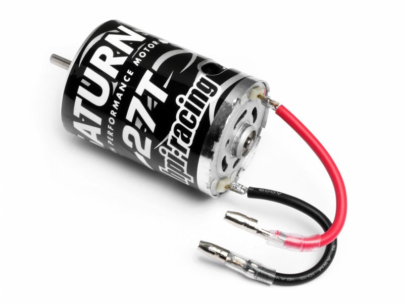 HPI Racing Saturn 27T 540 Brushed Motor with Capacitor & Connector – 1/10 Scale RC