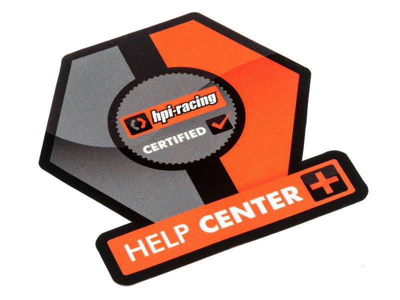 HPI Racing HPI Help Center Shop Window Sticker – Authorized Dealer Decal