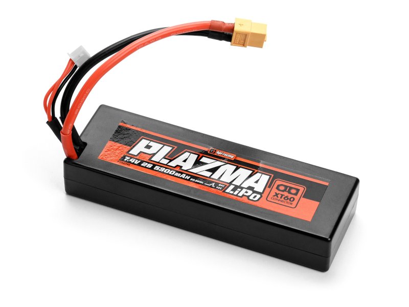 HPI Racing Plazma 7.4V 5300mAh 40C LiPo Battery Pack with XT60