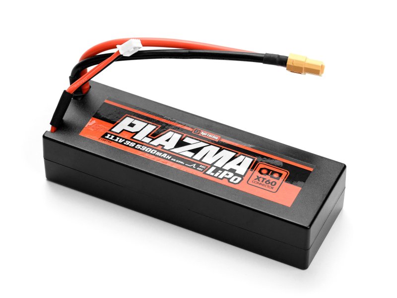 HPI Racing Plazma 11.1V 5300mAh 40C 3S LiPo Battery Pack with XT60 Connector