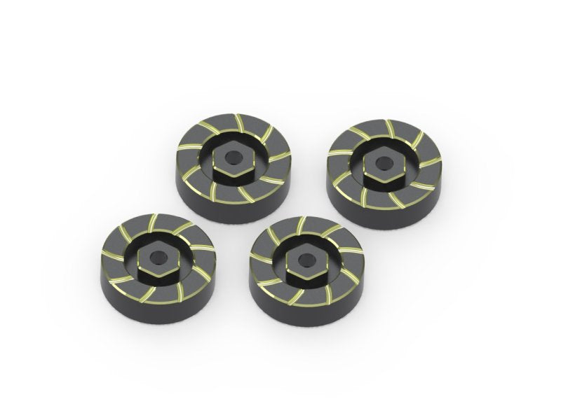 HPI Racing Brass 7mm Hex Hub Weight Set for Venture18 (4pcs)