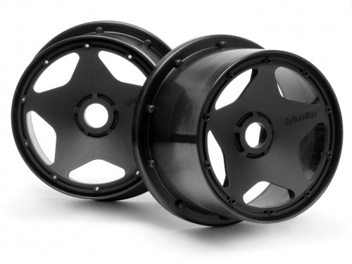 HPI Racing Super Star Wheel Black 120x75mm (2pcs) for Baja 5B