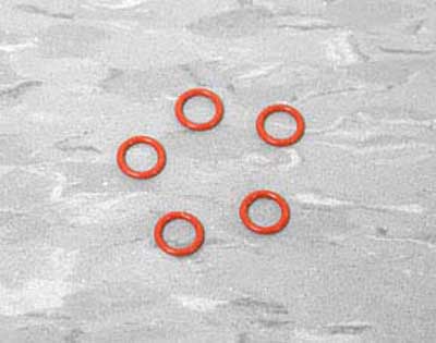 HPI Racing Silicone O-Ring SS-045 (Red) 4.5x6.6mm (5-Pack)