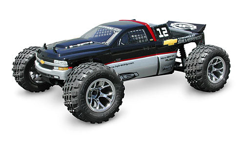 HPI Racing Chevy Silverado Clear Body for Nitro MT Rush Trucks