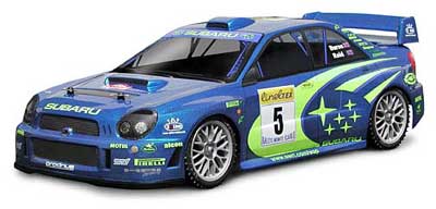 HPI Racing Subaru Impreza WRC 2001 Clear Body 200mm Touring
