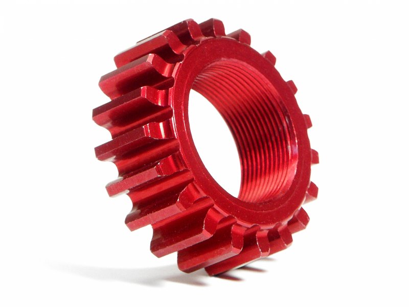 HPI Racing Aluminum Threaded 19T Gear for Nitro 3 2 Speed