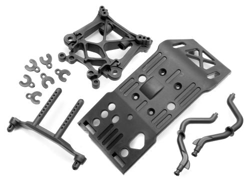 HPI Racing Skid Plate Body Mount and Shock Tower Set Savage X