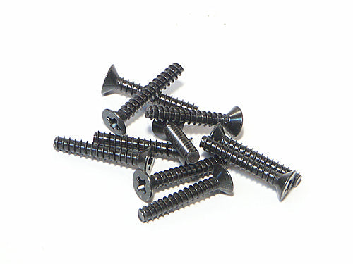 HPI Racing M3x18mm Self-Tapping Flat Head Screws (10-Pack)