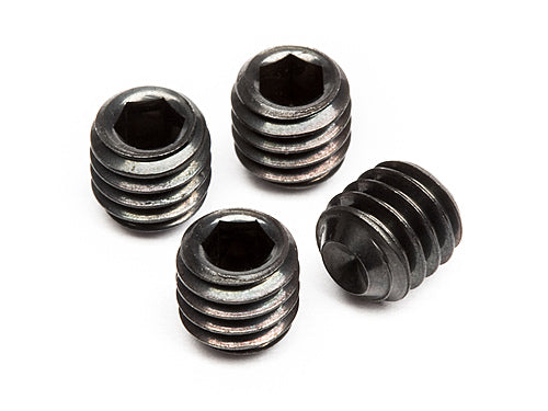 HPI Racing M4x4mm Set Screws (4-Pack)