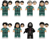 Squid Game Custom Minifig Set S3S1 (8 Figures)