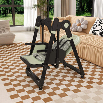 Leavader Adjustable Baby High Chair 0-6 Years, Dark Green