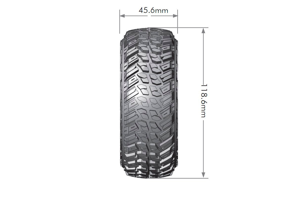 Louise R/C CR-Griffin 1/10 1.9" Crawler Tires Super Soft Unmounted Pair