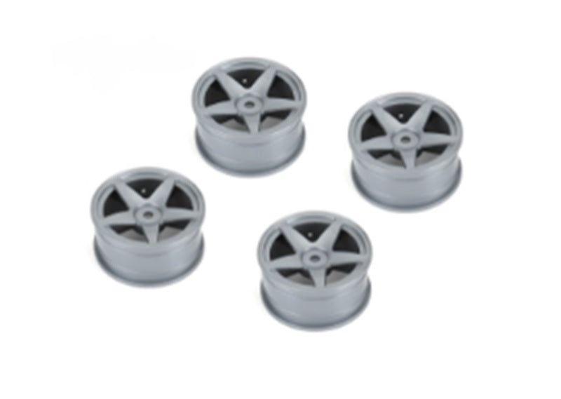 Louise R/C 5-Spoke Gray Wheels 26mm, ET-0mm for LDX Drift, LRX Rally, LTX Touring