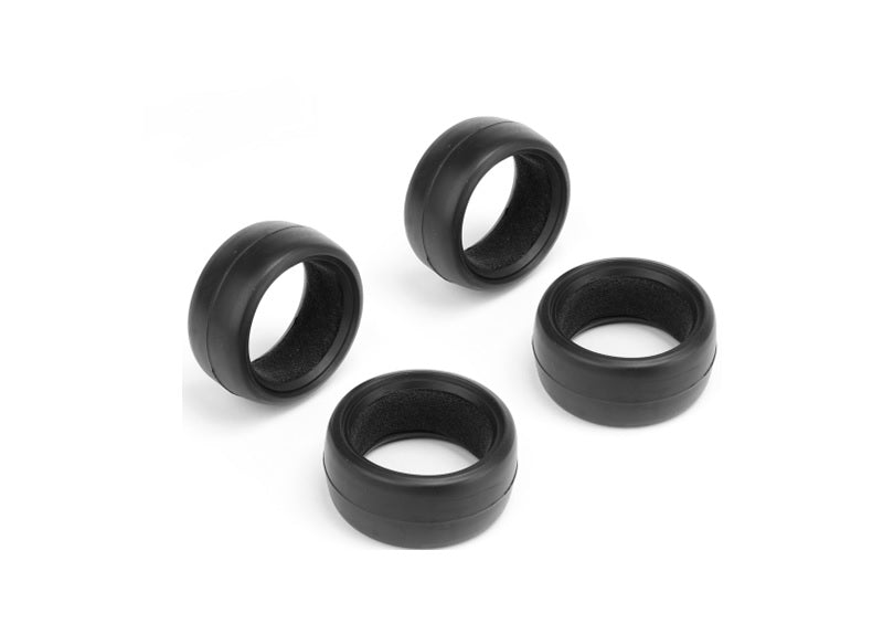 Louise R/C 1/10 Slick Tires 26mm (4pcs) for LDX Drift, LRX Rally, LTX Touring