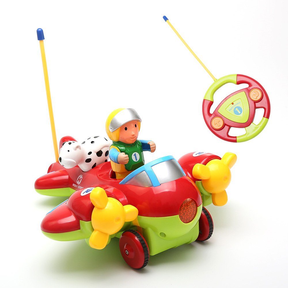 Cartoon Rc Airplane For Kids (Red)