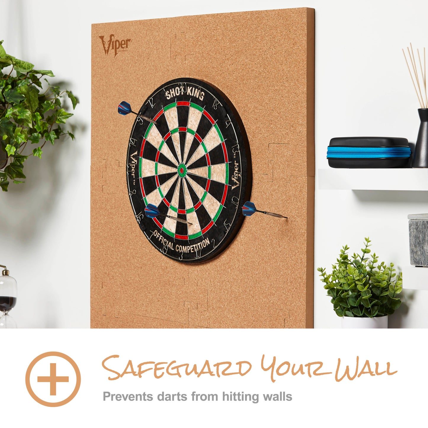 Viper Wall Defender Iii Dartboard Surround Cork