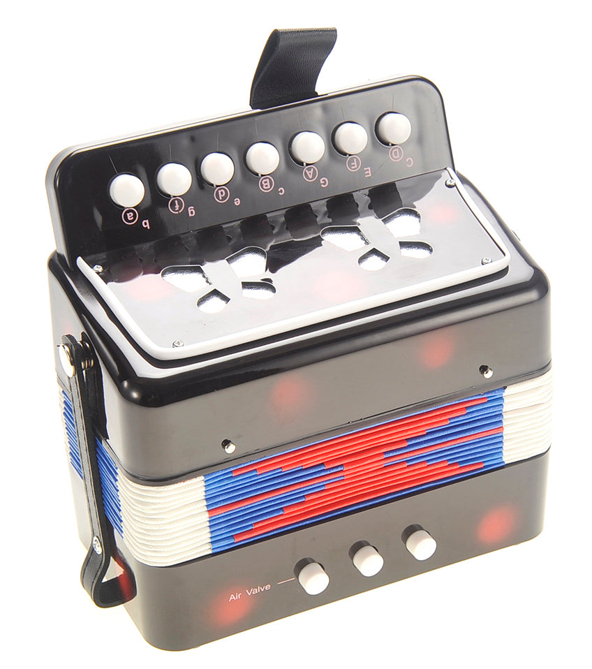 Children'S Musical Instrument Accordion (Black)