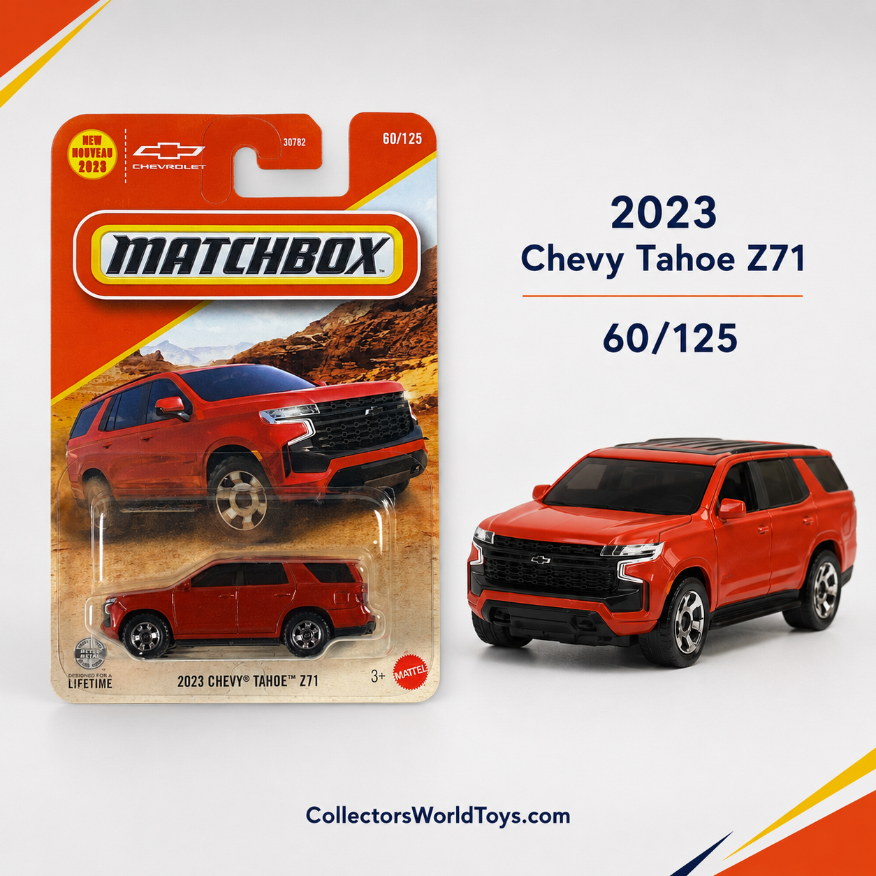 Matchbox 2023 Chevy Tahoe Z71 | 2026 Series 60/125
