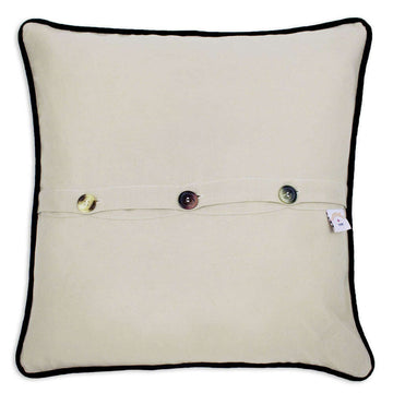San Francisco City Hand-Embroidered Pillow by CatStudio