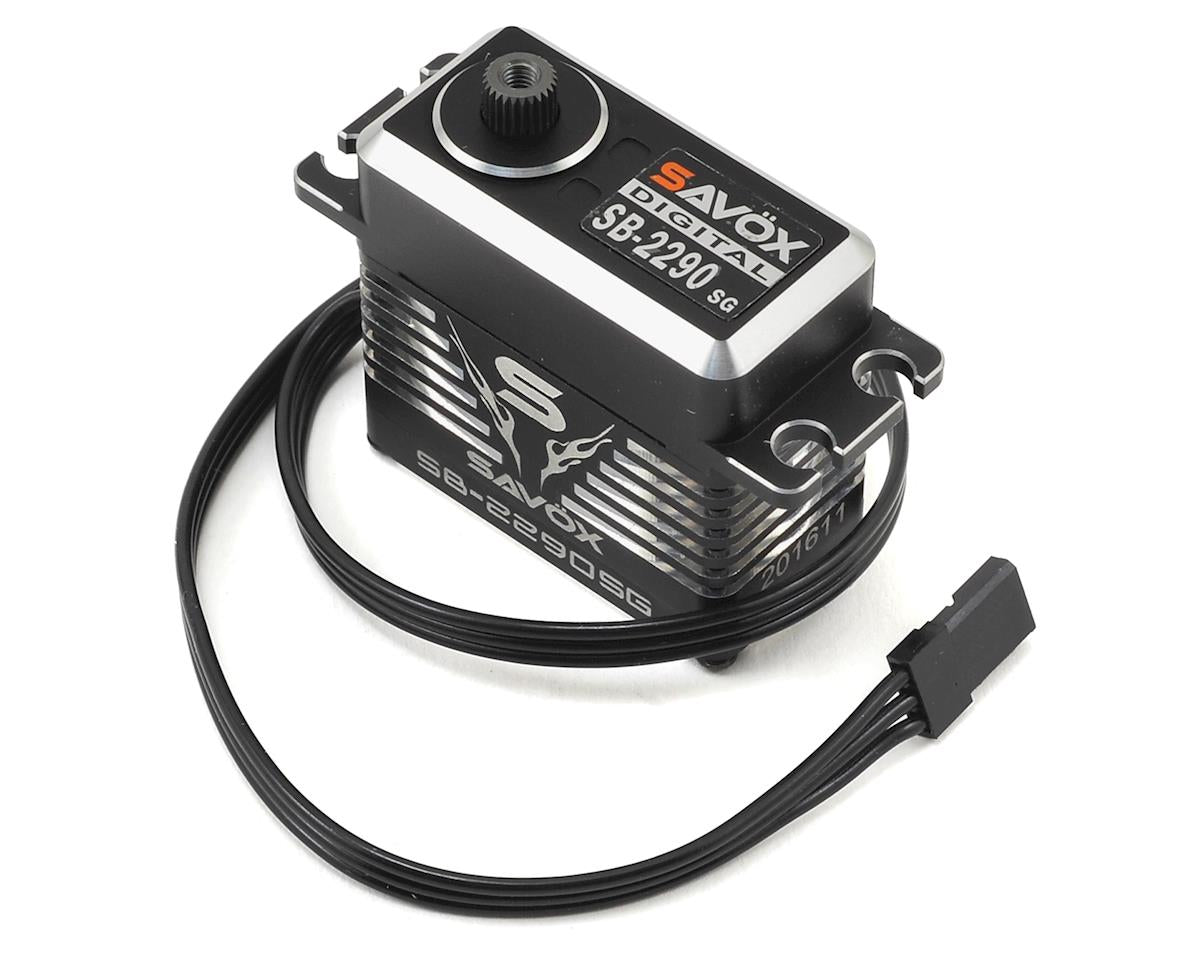 Savox SB-2290SG Black Edition Monster Torque Brushless Steel-Gear HV Servo (0.11 sec / 972 oz @ 8.4V)