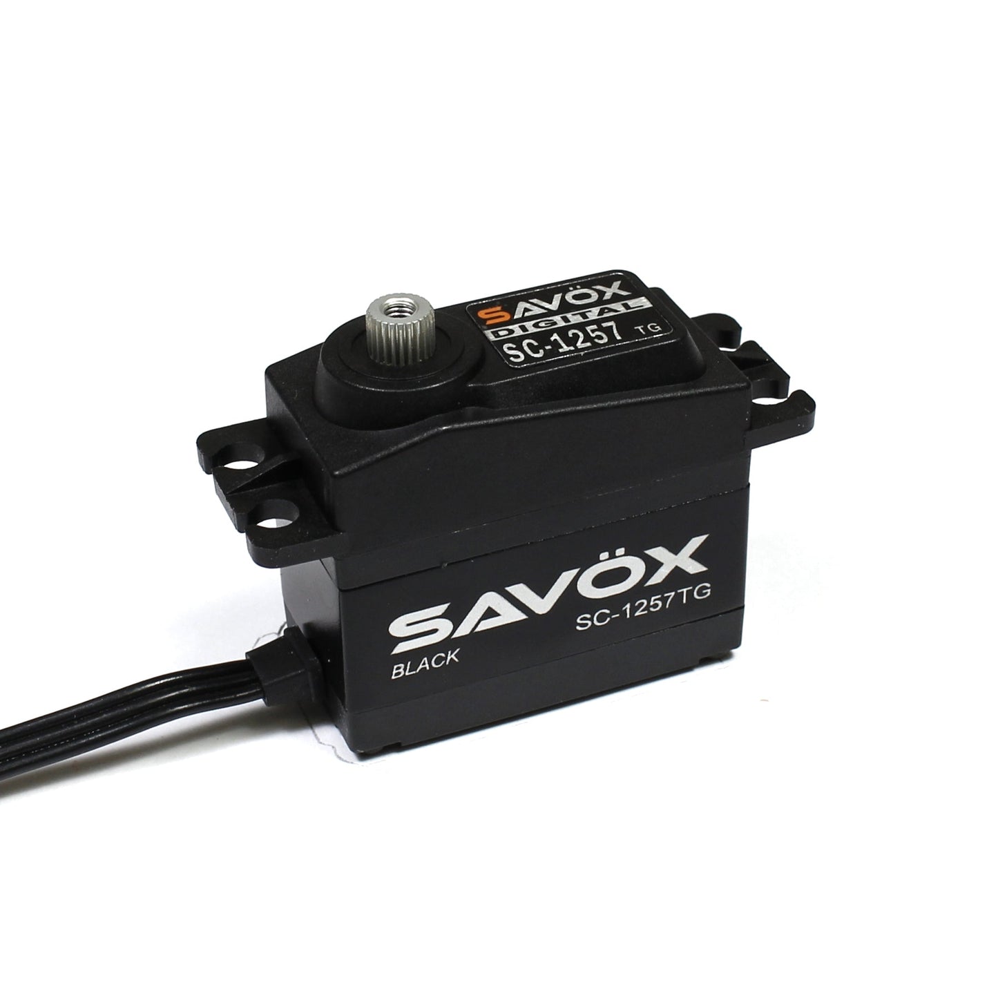 Savox SC-1257TG-BE Black Edition 1/10 Coreless Digital High-Speed Servo (0.07 sec / 139 oz @ 6.0V)