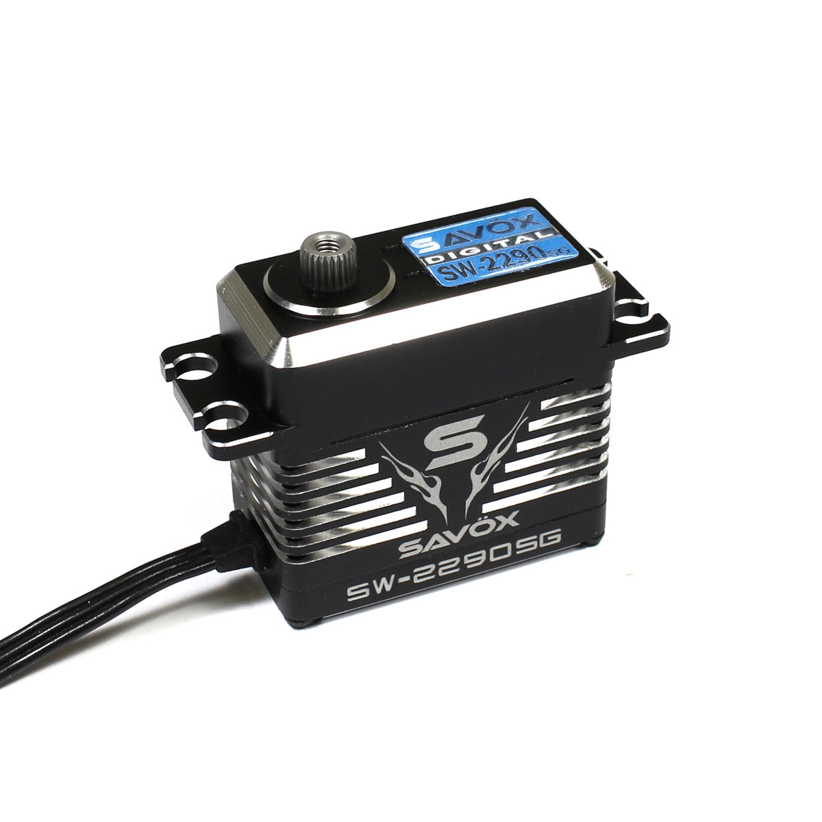 Savox SW2290SG-BE Black Edition 1/10 Waterproof HV Brushless Monster Torque Digital Servo (972 oz @ 8.4V)