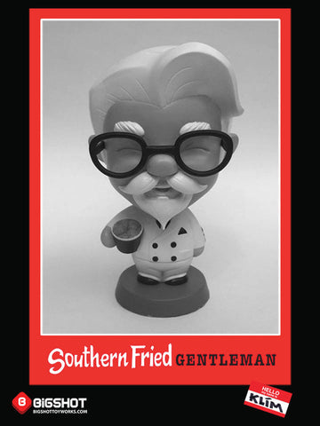 Southern Fried Gentleman 6.5 inch resin sculpture