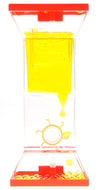 Az Trading & Import Tg02-Yellow Liquid Motion Bubbler, Multicolor