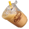 Liquid-Filled Glass Iced Coffee Ornament